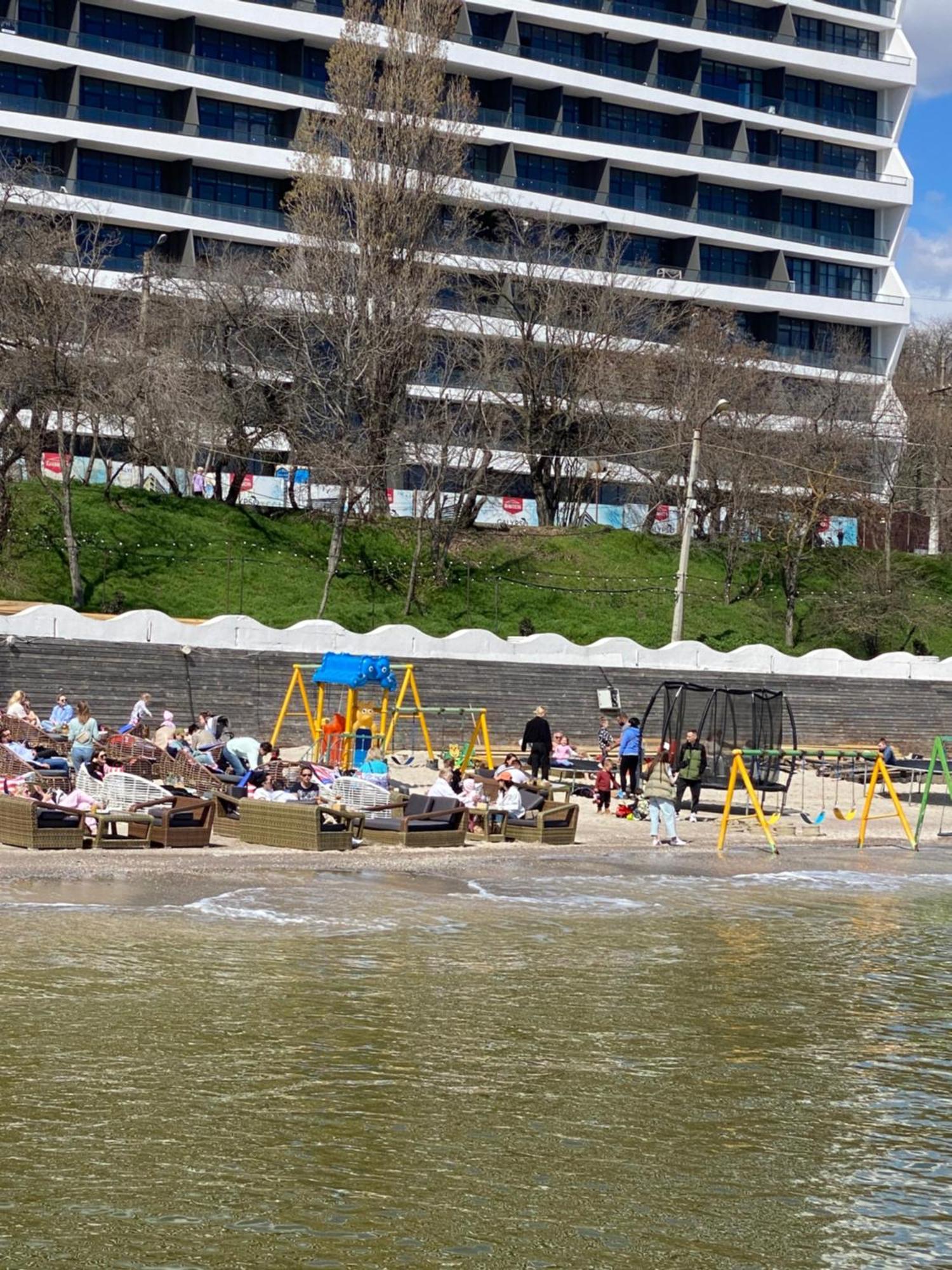 Одесса Калипсо У Моря На Пляже-Однокомнатные Апартаменты 24 Метра Extérieur photo